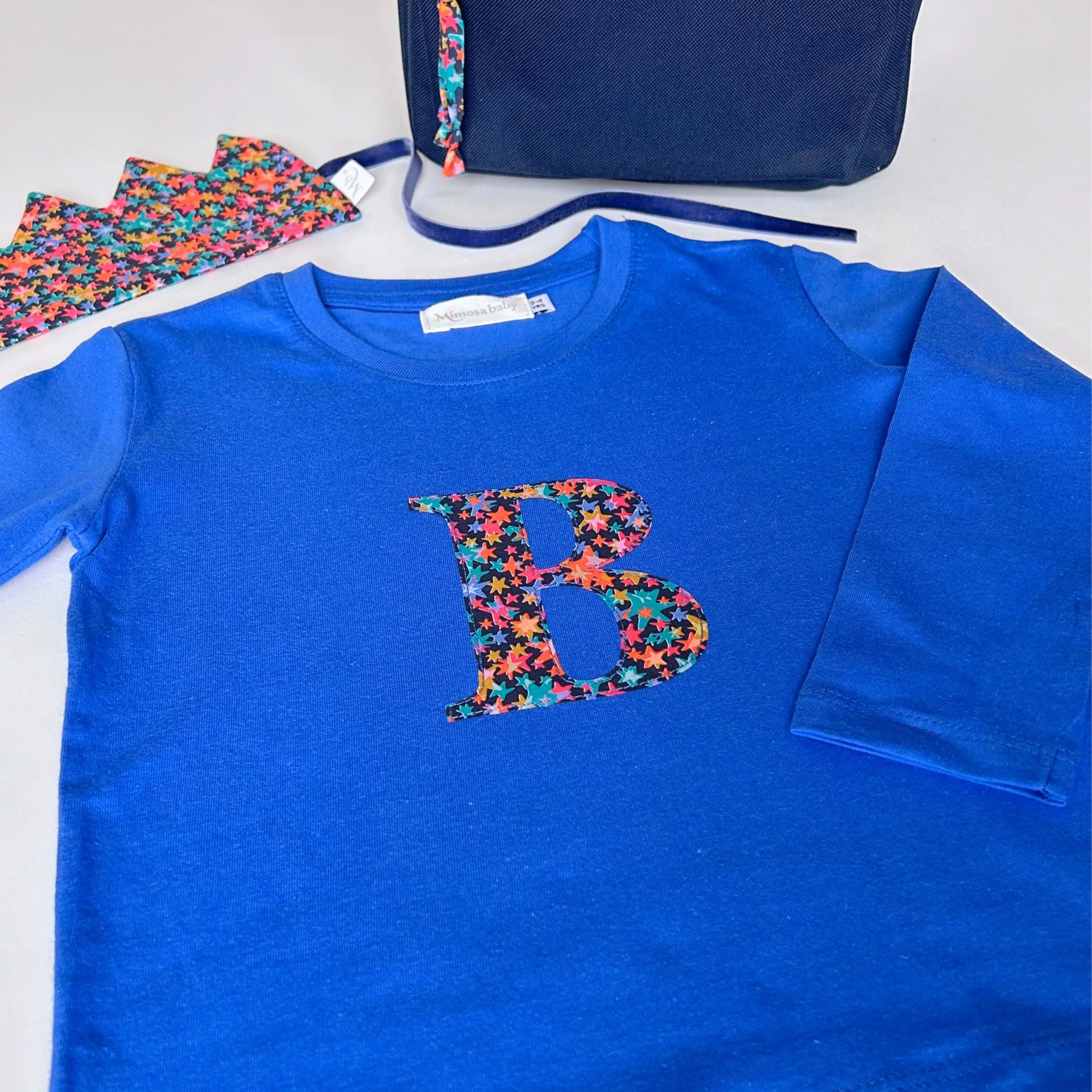 Long sleeve initial t-shirt