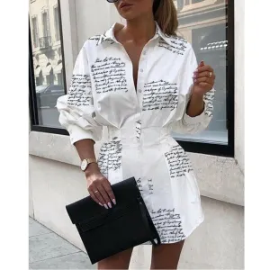Long Sleeve Shirt Dress