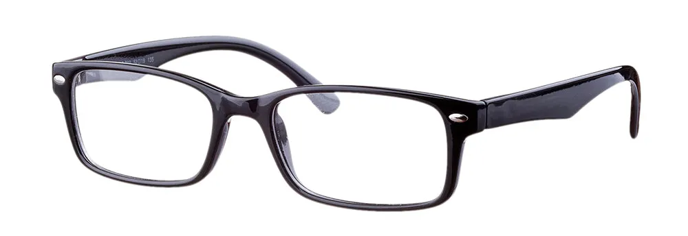 Loris Men's Unbreakable Bendable Rectangular TR90 Eyeglasses, M-303
