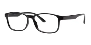 Loris Men's Unbreakable Bendable Rectangular TR90 Eyeglasses, M-312