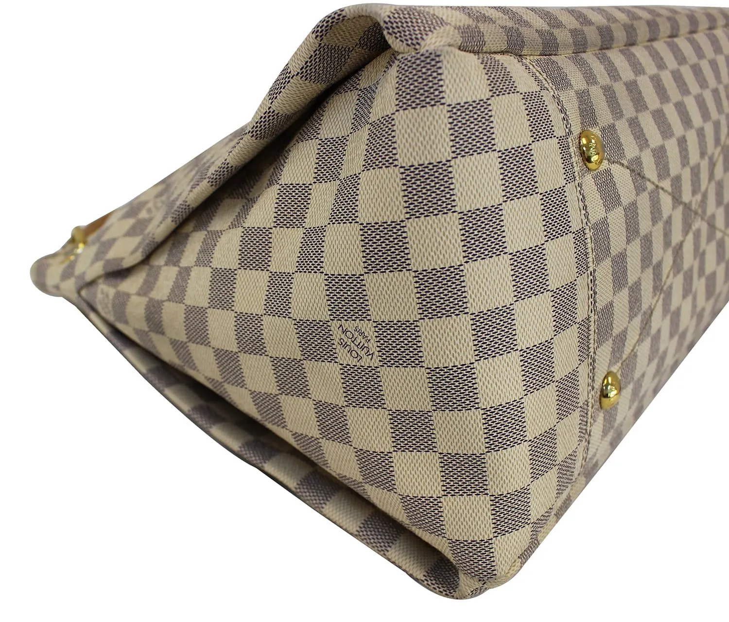 LOUIS VUITTON Artsy MM Damier Azur  Shoulder Handbag