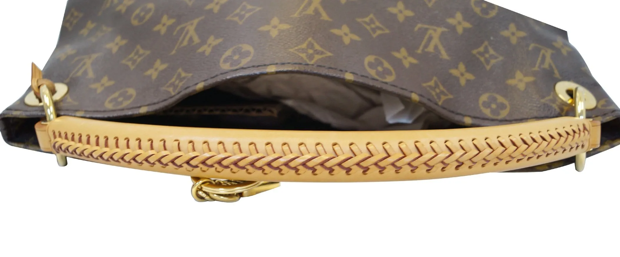 LOUIS VUITTON Artsy MM Monogram Canvas Hobo Shoulder Bag
