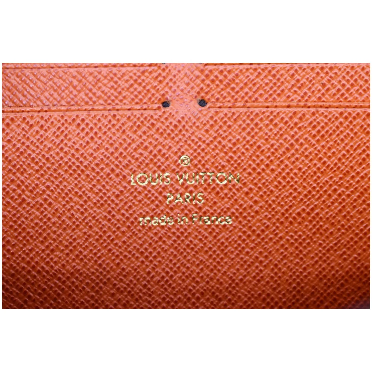 LOUIS VUITTON Clemence Monogram Canvas Zippy Wallet Brown