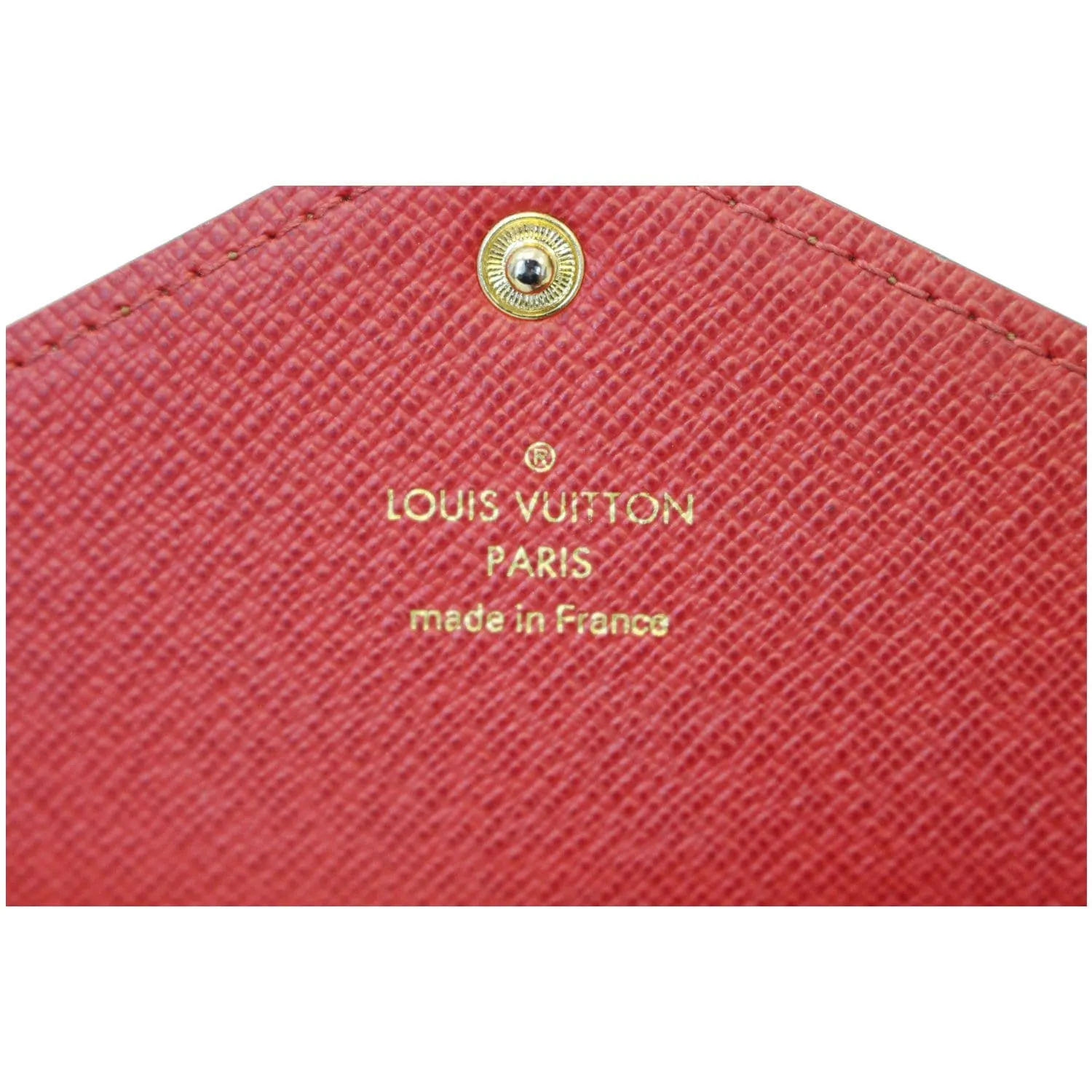 LOUIS VUITTON Damier Ebene Josephine Wallet Brown