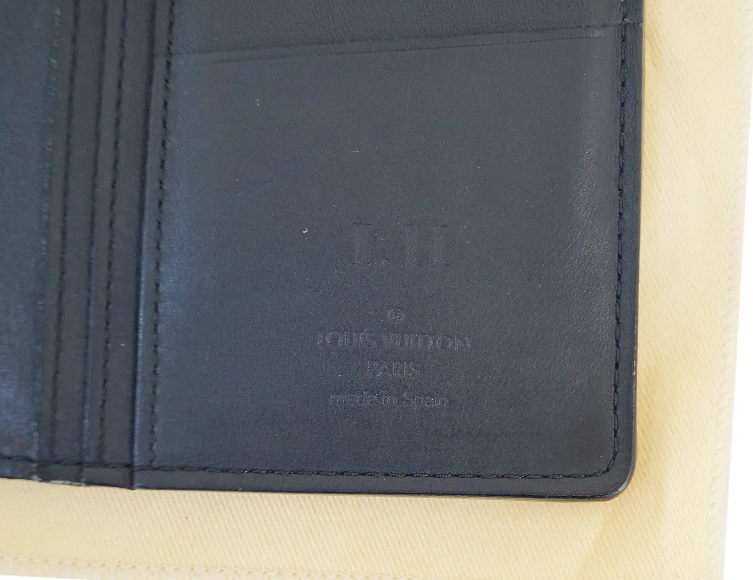 LOUIS VUITTON Damier Infini Portefeiulle Brazza Long Wallet
