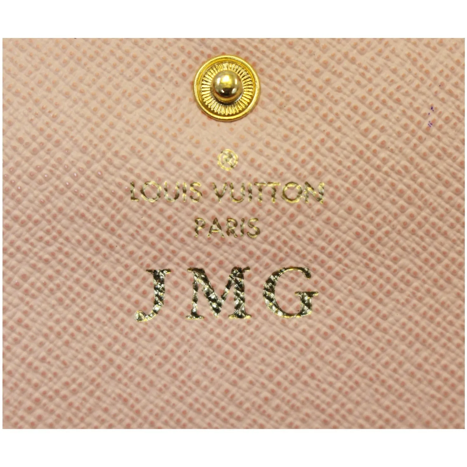 LOUIS VUITTON Emilie Monogram Canvas Wallet Rose Ballerine