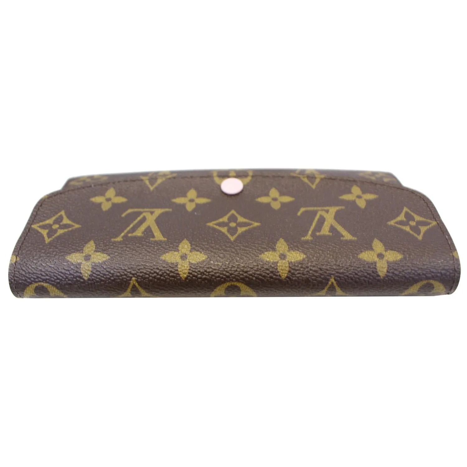 LOUIS VUITTON Emilie Monogram Canvas Wallet Rose Ballerine