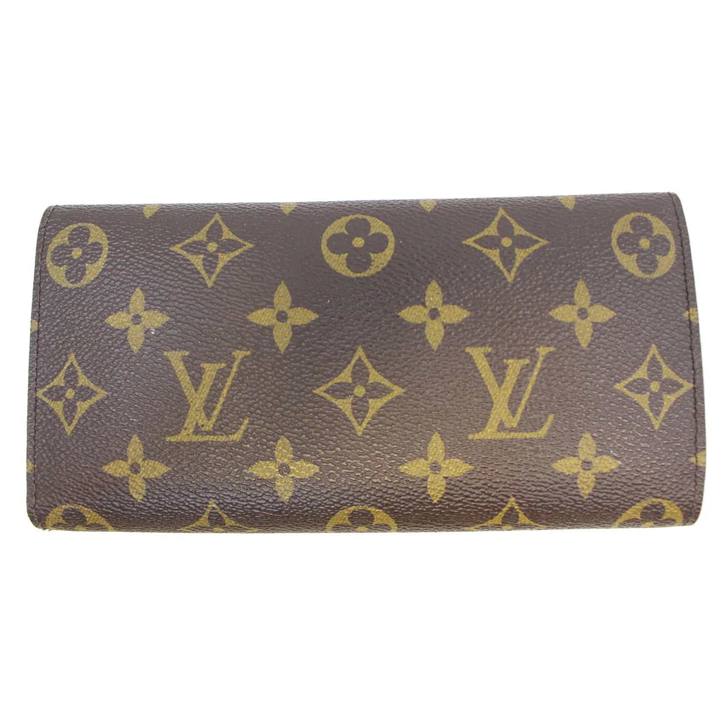LOUIS VUITTON Emilie Monogram Canvas Wallet Rose Ballerine