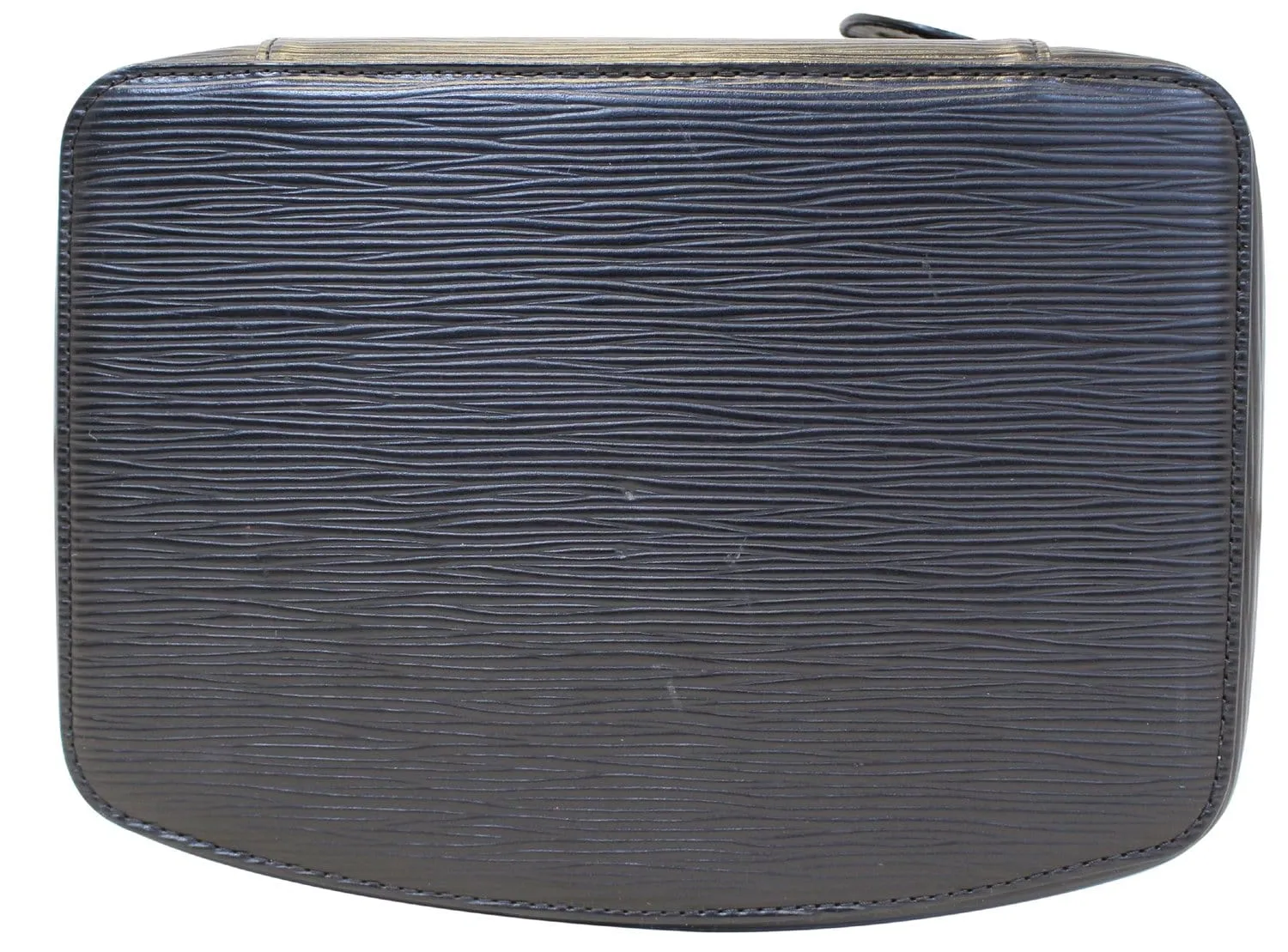 LOUIS VUITTON Epi Leather Black Poche Monte Carlo Jewelry Case