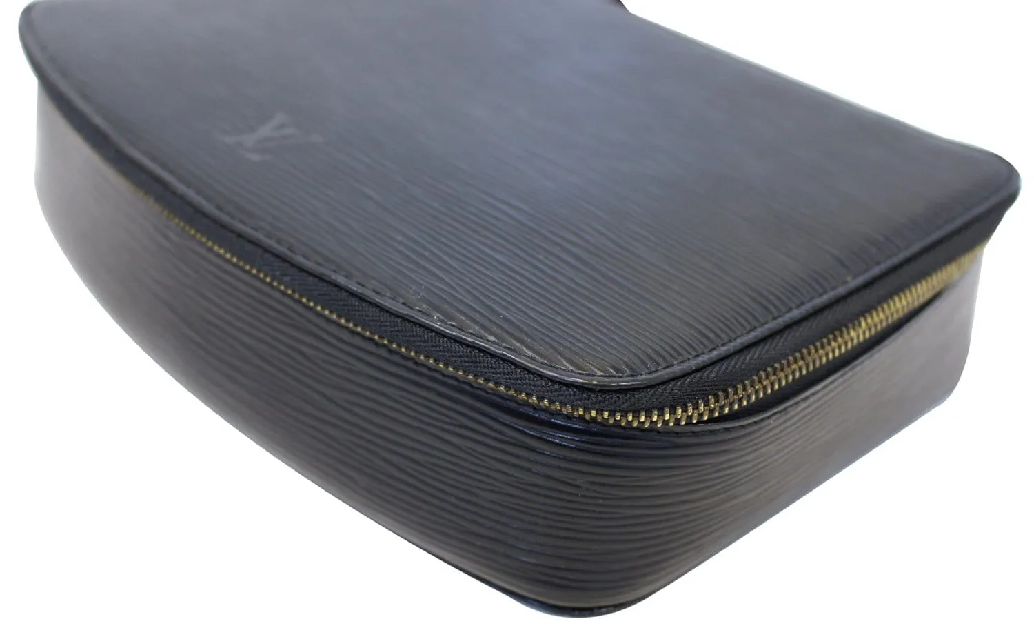 LOUIS VUITTON Epi Leather Black Poche Monte Carlo Jewelry Case