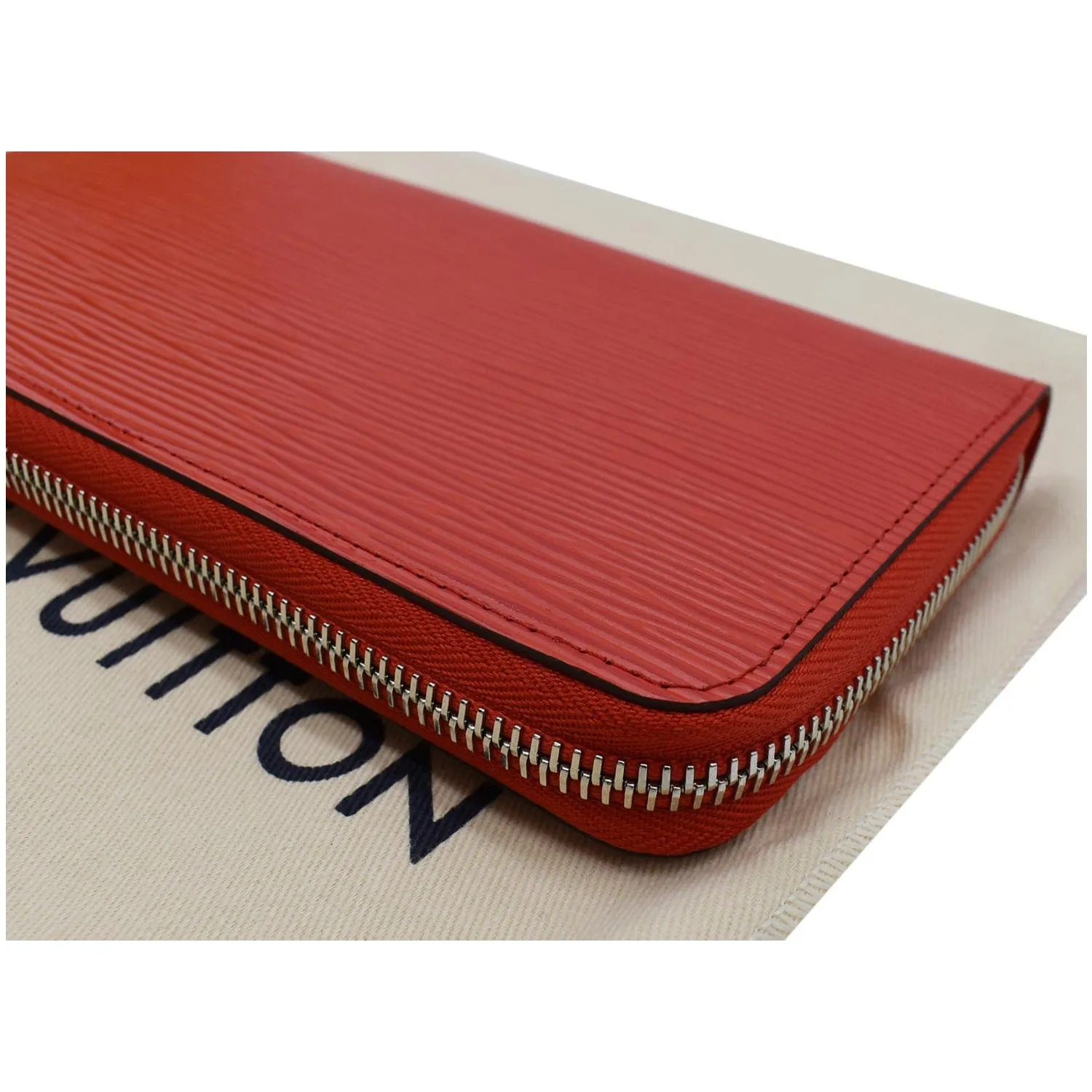LOUIS VUITTON Epi Leather Zippy Wallet Red - 10% OFF