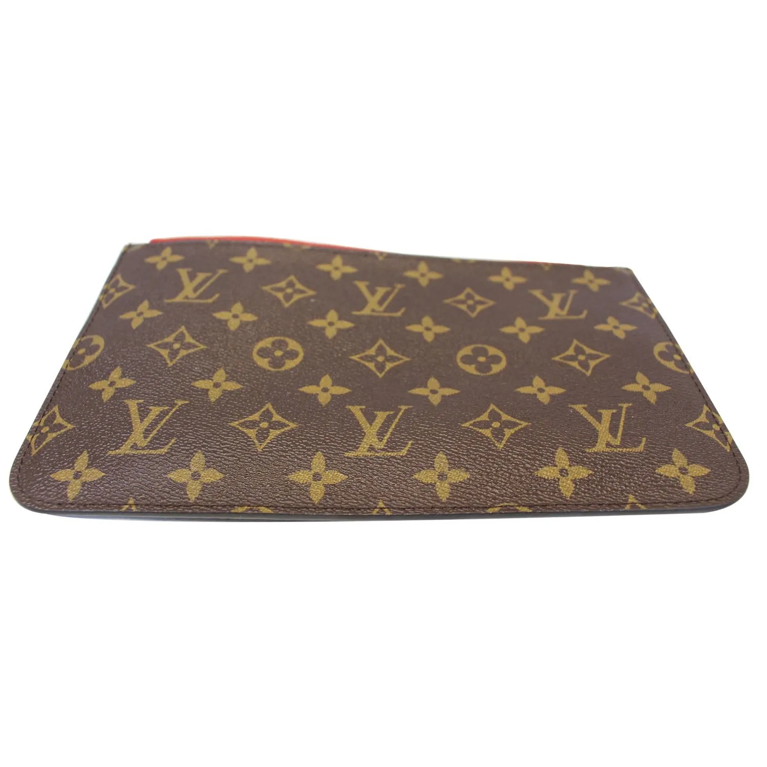 LOUIS VUITTON Pochette Wristlet Pouch Neverfull MM Monogram Canvas