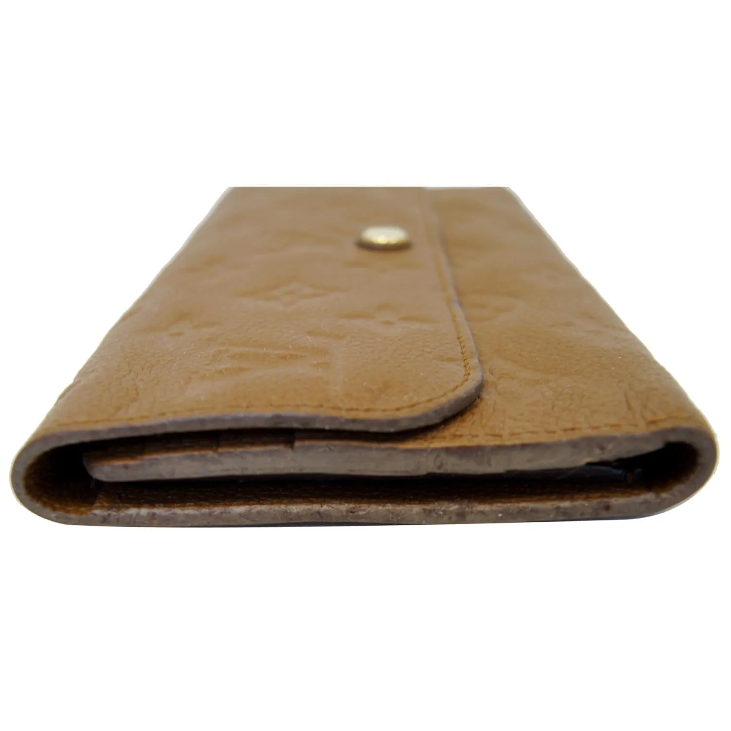 LOUIS VUITTON Portefeuille Virtuose Empreinte Leather Trifold Wallet Havane - 20% OFF