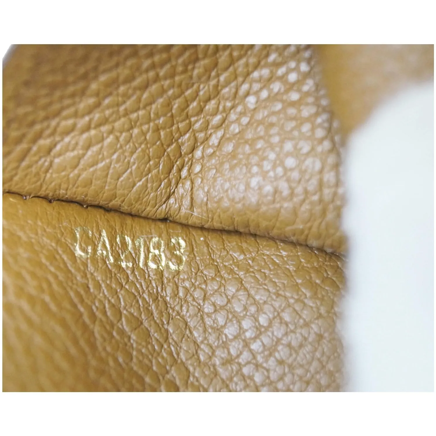 LOUIS VUITTON Portefeuille Virtuose Empreinte Leather Trifold Wallet Havane - 20% OFF