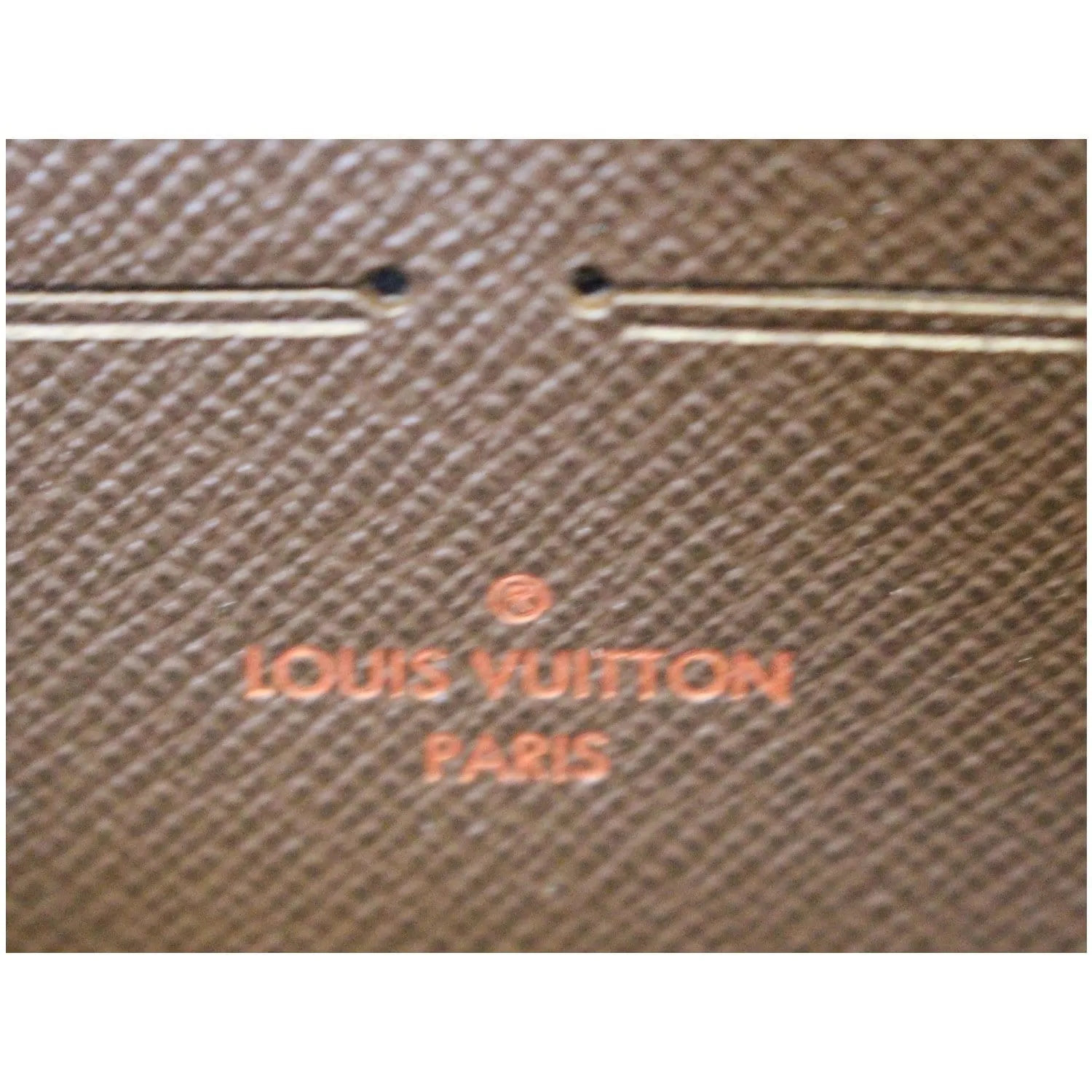 LOUIS VUITTON Zippy Damier Ebene Long Wallet Brown