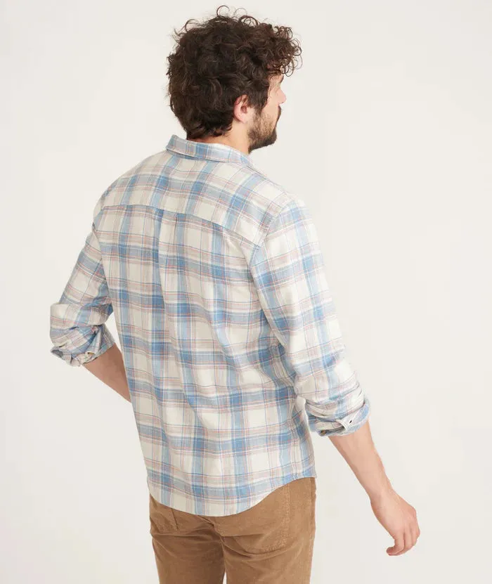 LS STRETCH SELVAGE SHIRT
