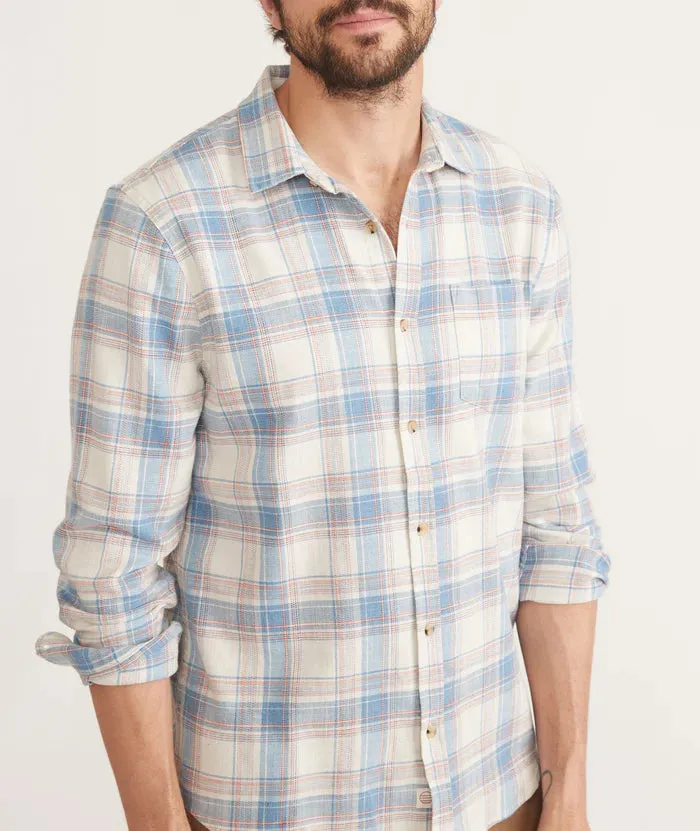 LS STRETCH SELVAGE SHIRT