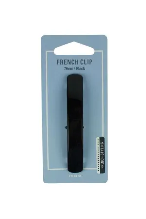 MAE 40-2101BK French Clip 7.5cm Black