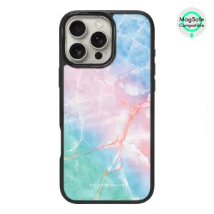 Magic Heaven - iPhone 16 Pro Max Frosted Black Bumper MagSafe Case