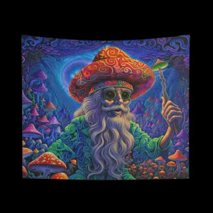 Magic Mycologist Tapestry
