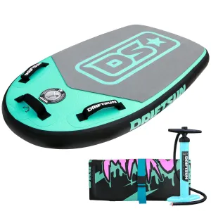 Mako Inflatable Bodyboard with RigidAir Drop Stitch Tech, 42" L x 25" W