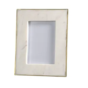 Marble & Brass Photo Frame