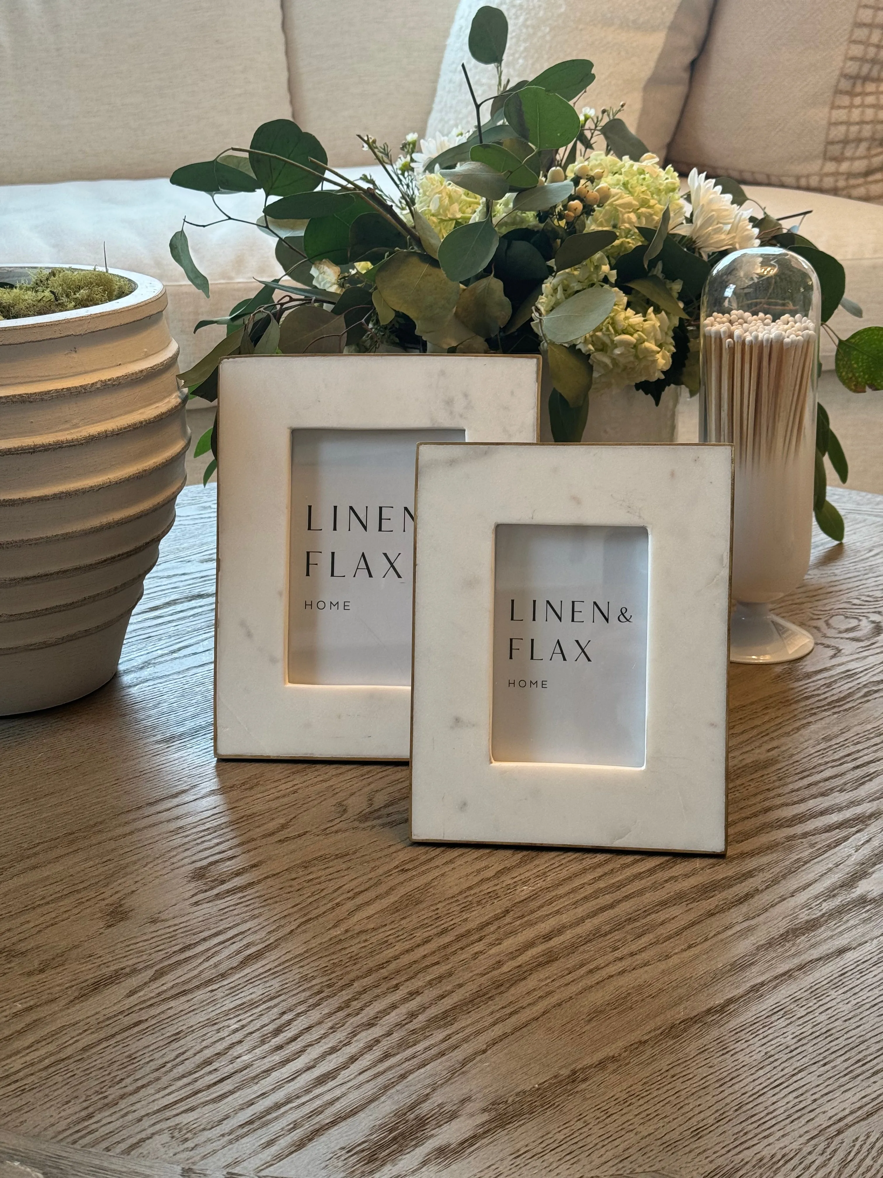 Marble Frame with Gold Edge (2 Sizes)