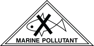 Marine Pollutant triangular sign