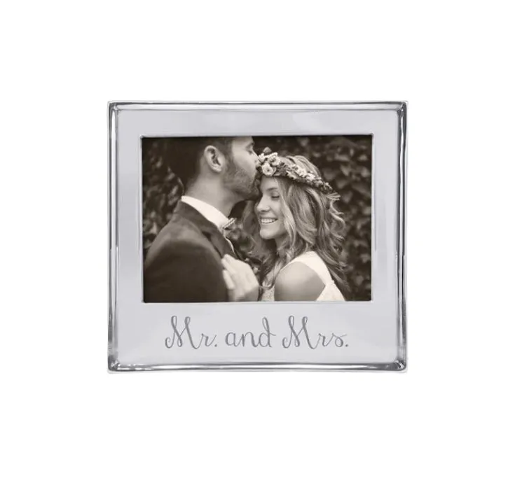 Mariposa Mr. and Mrs. Signature 5x7 Frame