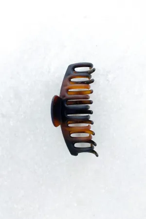 Matte Claw Clip - Tortoise Brown