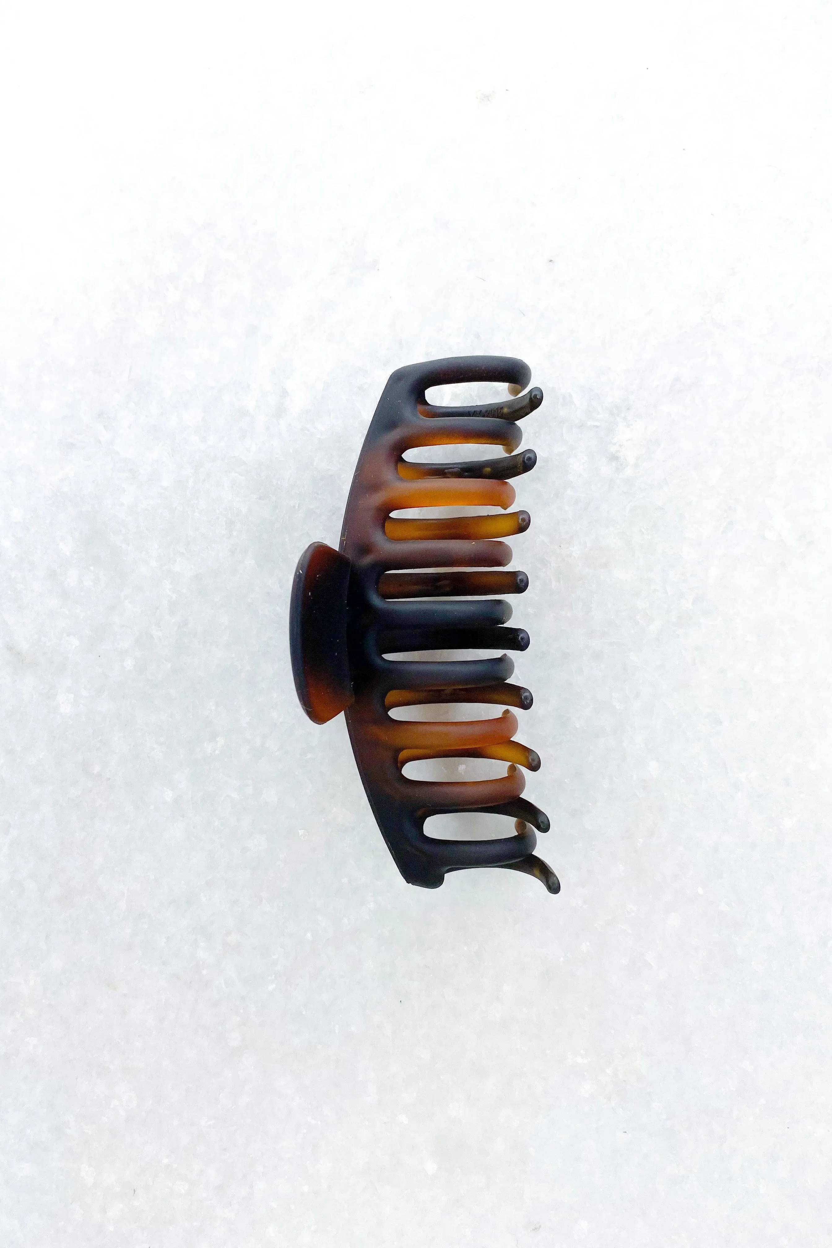 Matte Claw Clip - Tortoise Brown