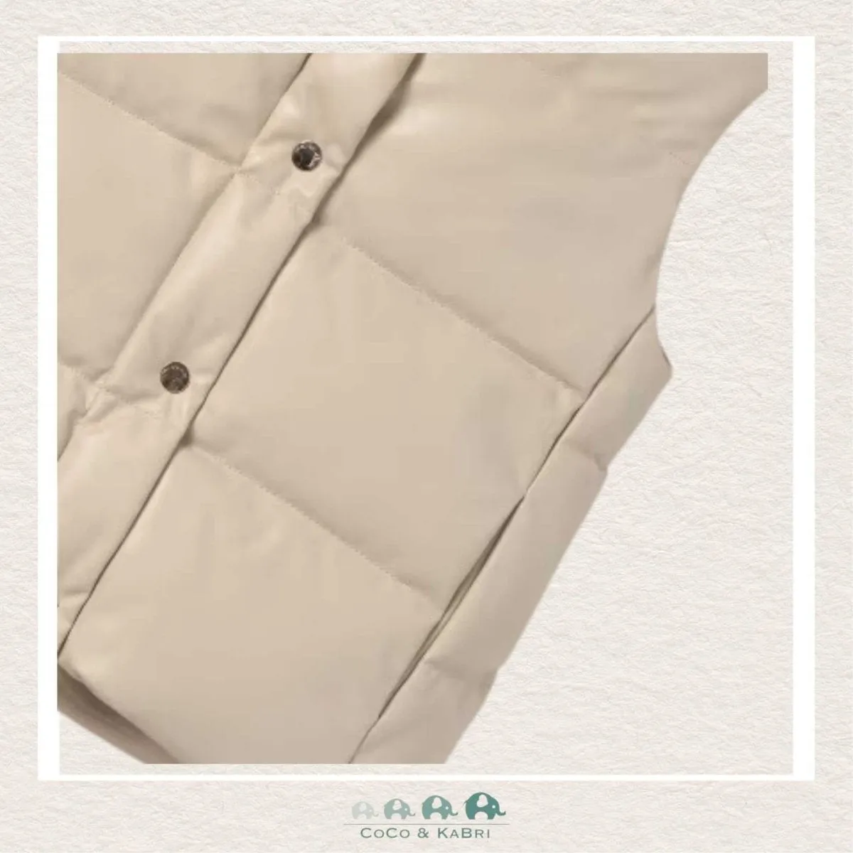 Mayoral Girls Vest - Stone