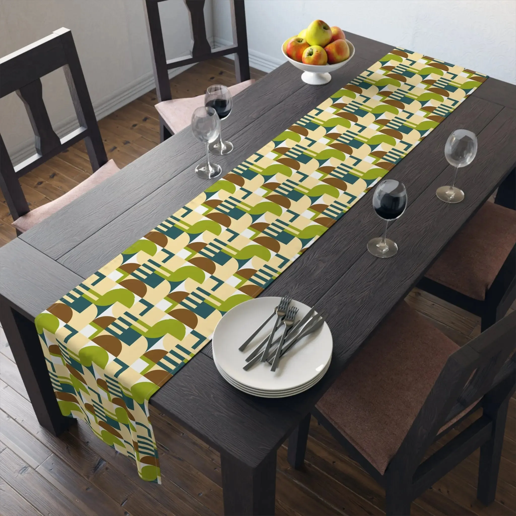 Mc'Euclids Avocado Table Runner