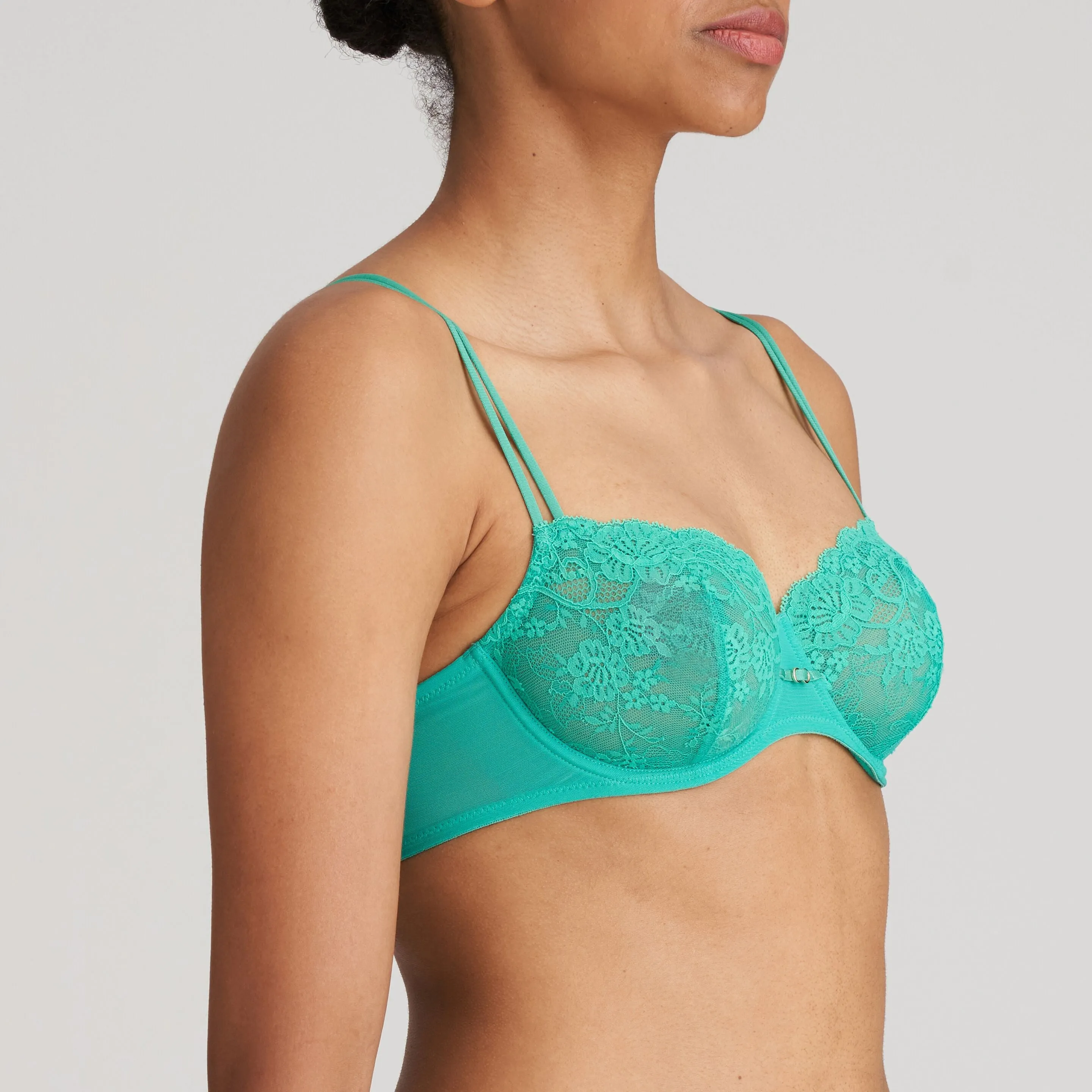 Melipha Balcony Vertical Seam In Vivid Green - Marie Jo