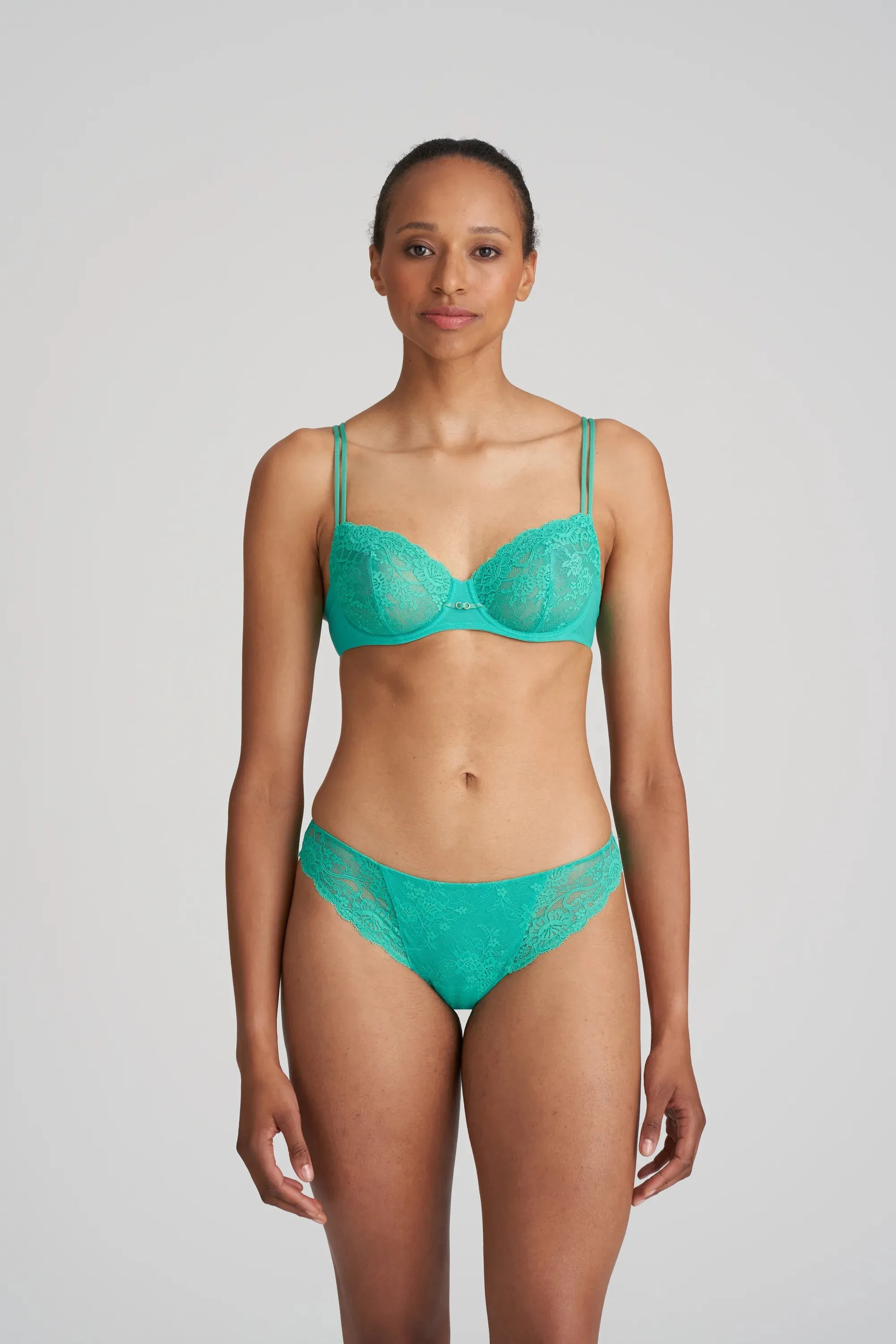 Melipha Balcony Vertical Seam In Vivid Green - Marie Jo