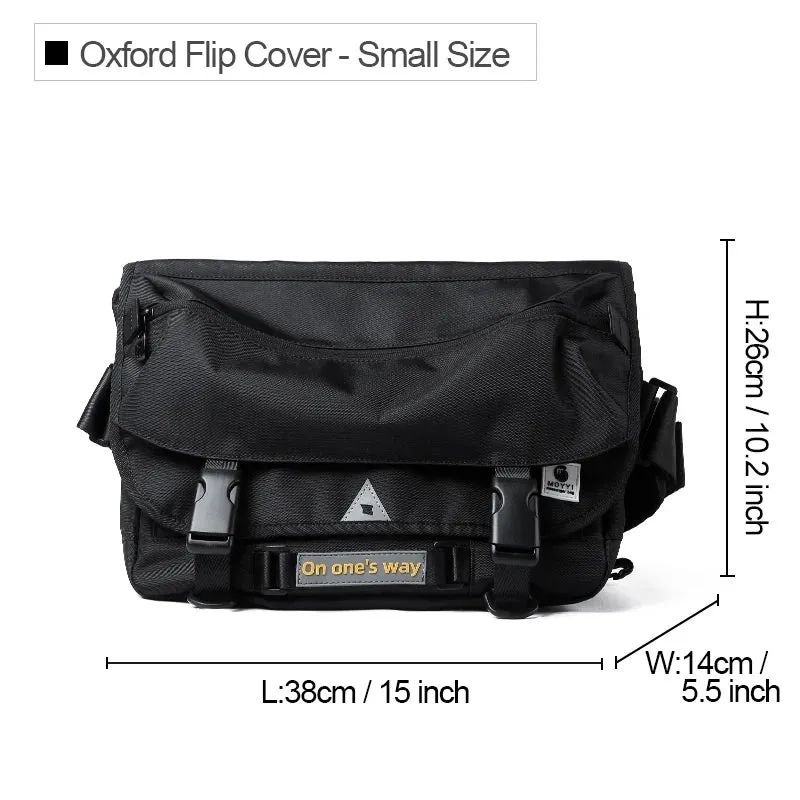 Men Crossbody Bag Casual Trendy Waterproof Large Capacity Lightweight Bags For Teenage Daily Life Shoulder Bags