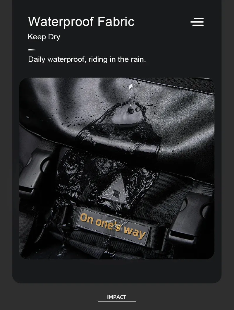 Men Crossbody Bag Casual Trendy Waterproof Large Capacity Lightweight Bags For Teenage Daily Life Shoulder Bags