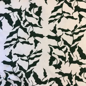 Mer Fabric Emerald on Oyster