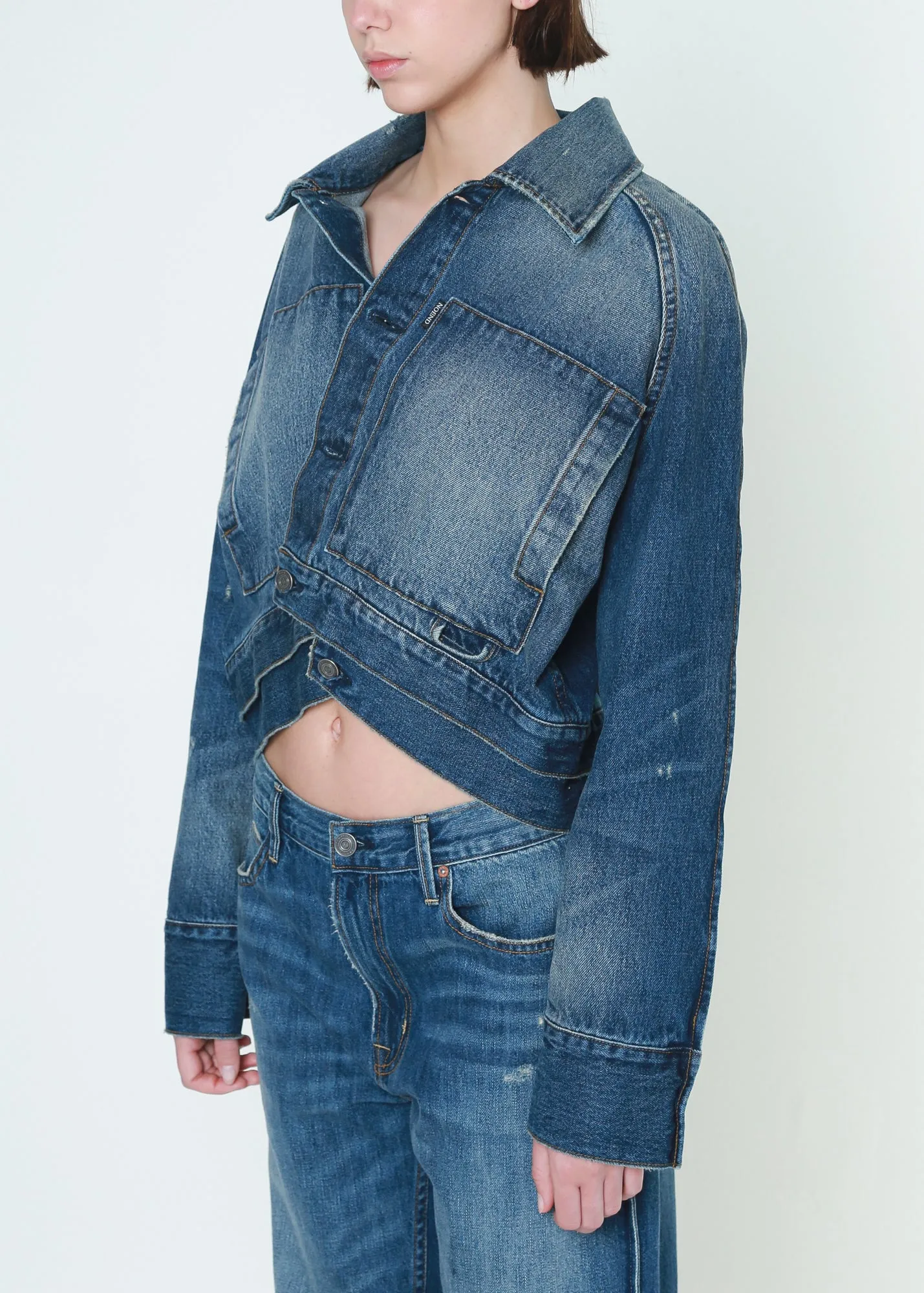 Mila Oversized Cropped Jacket