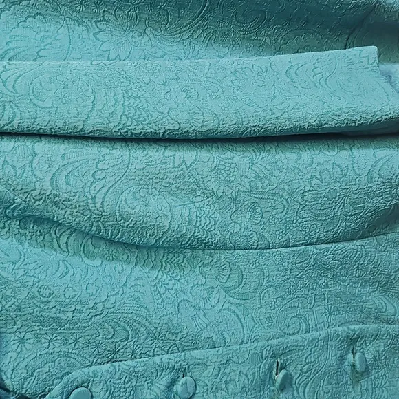 Miss Dorby Elegant Teal Skirt Set