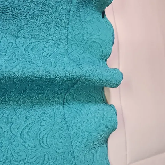 Miss Dorby Elegant Teal Skirt Set