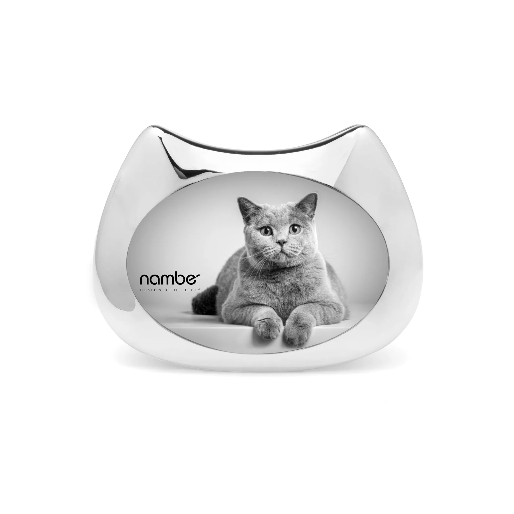 Nambe’ Cat Frame - 3"x5"