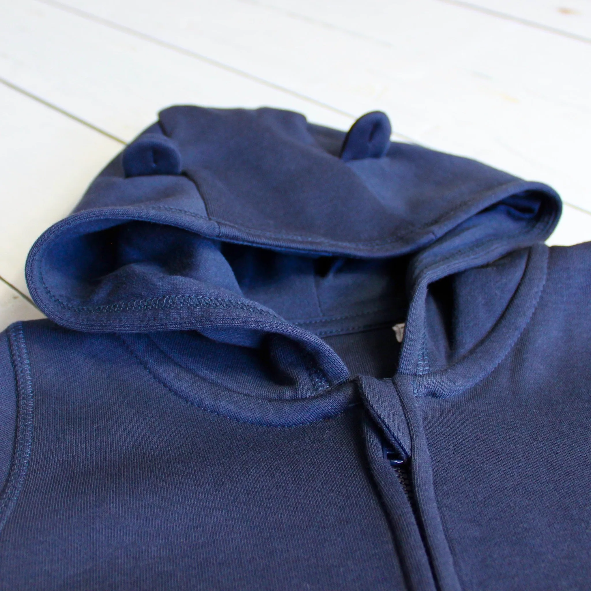 Name onesie with knee patches
