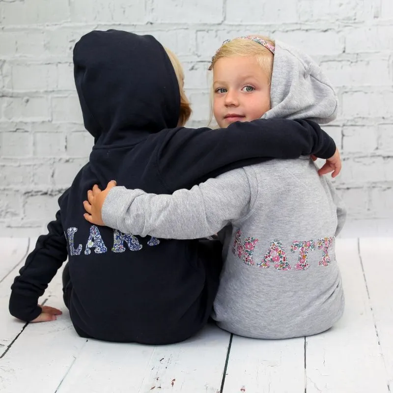 Name onesie with knee patches