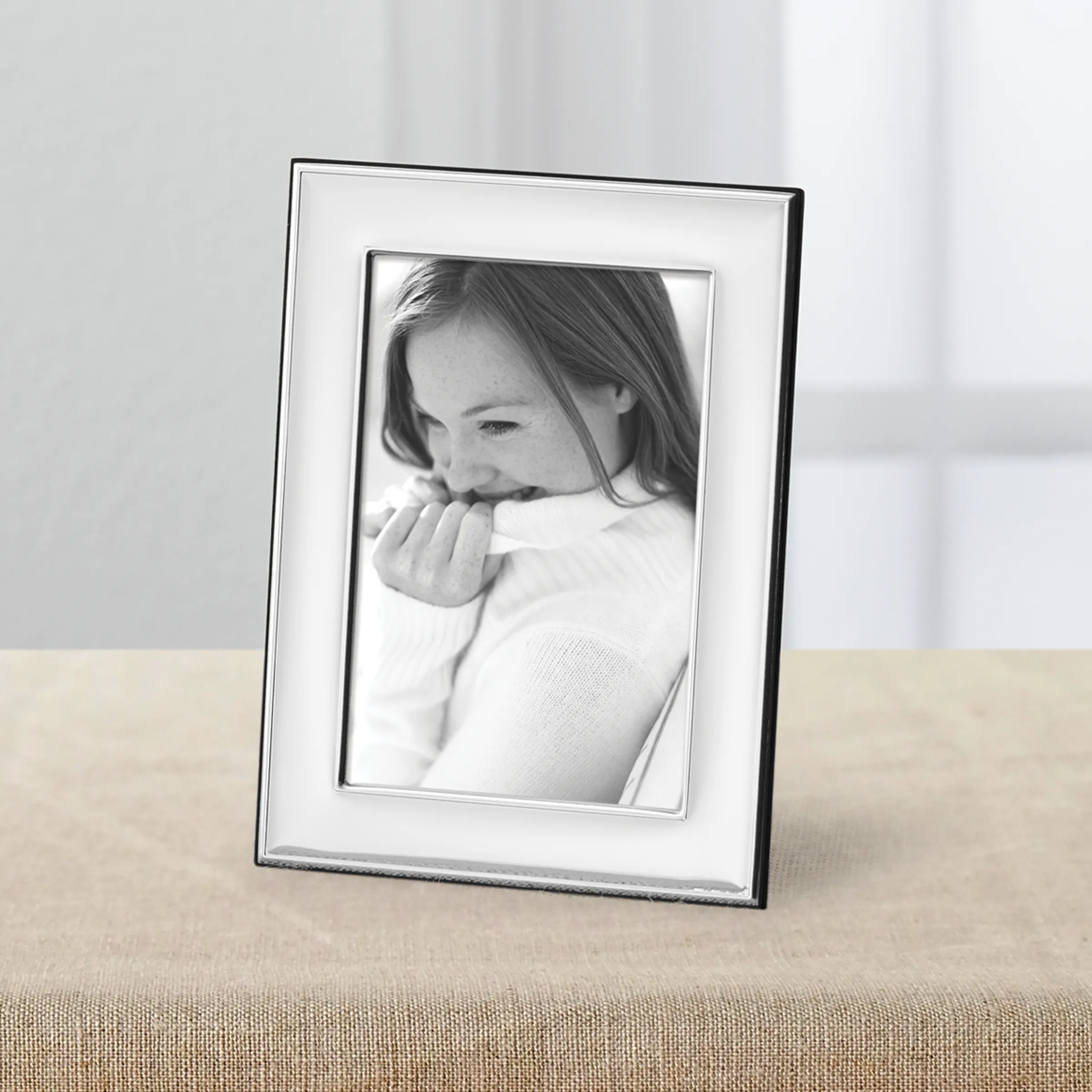 Naples Silverplate 4" x 6" Frame