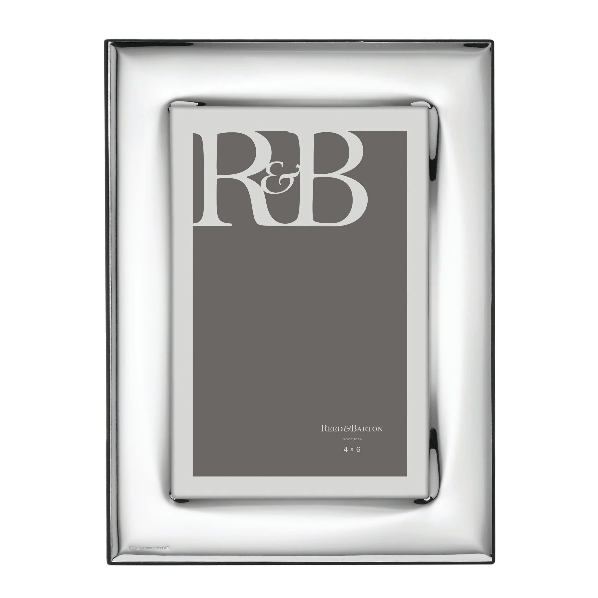 Naples Silverplate 4" x 6" Frame