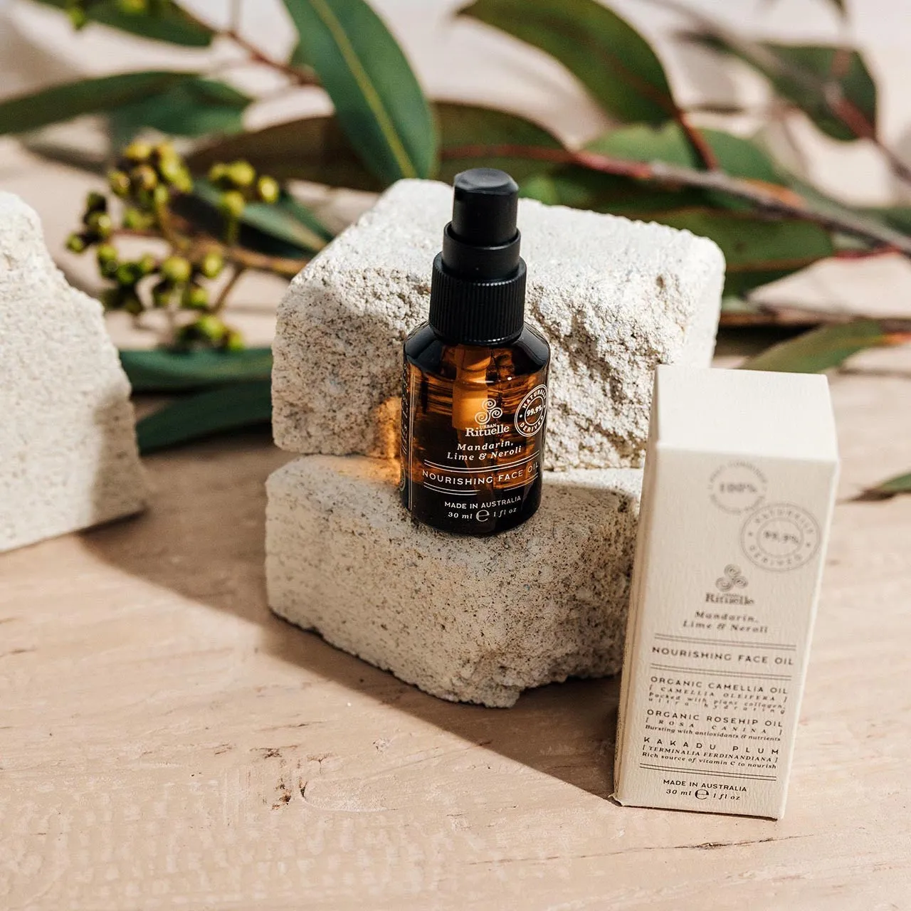 Natural Remedy Mandarin, Lime & Neroli Nourishing Face Oil