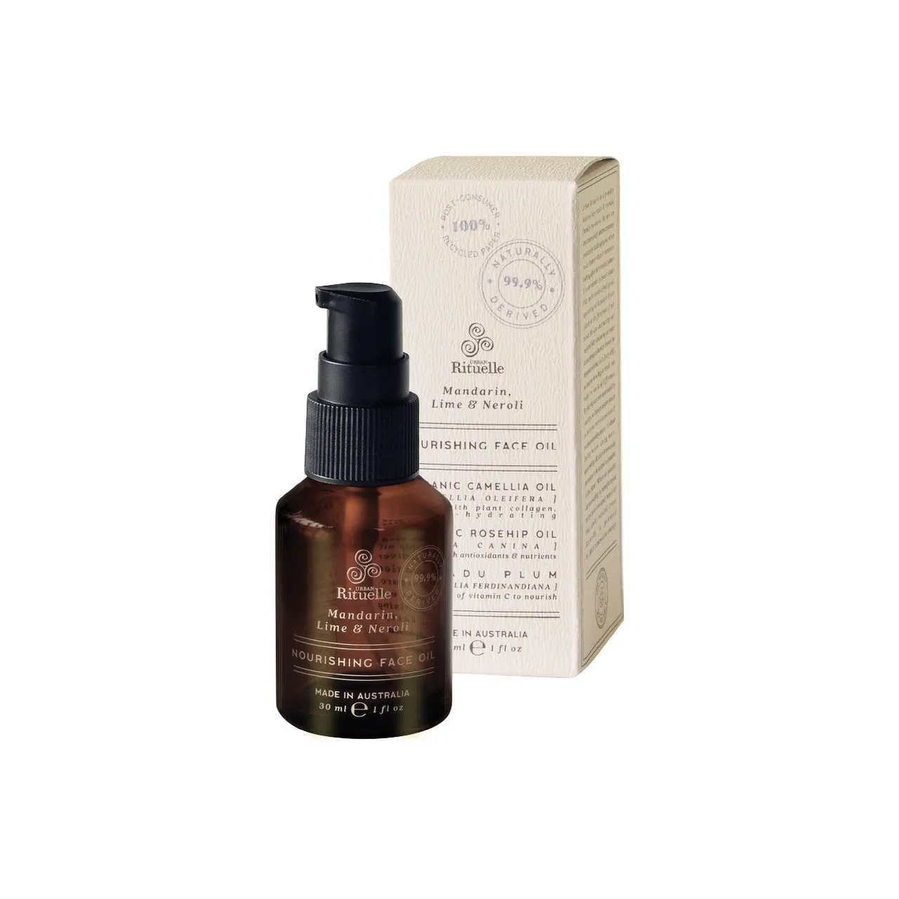 Natural Remedy Mandarin, Lime & Neroli Nourishing Face Oil