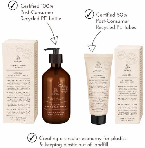 Natural Remedy Mandarin, Lime & Neroli Purifying Face Scrub