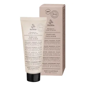 Natural Remedy Mandarin, Lime & Neroli Purifying Face Scrub